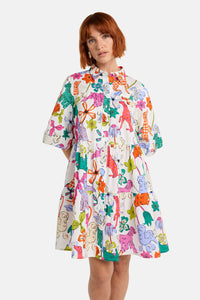 Gorman - So Fetch Print Shirt Dress - print