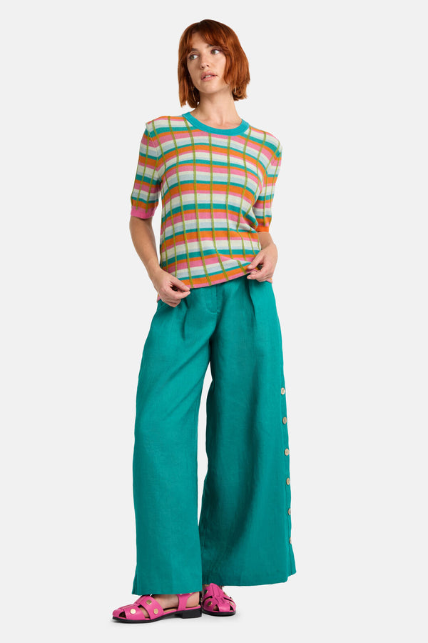 Gorman - So Check Knit Top - check
