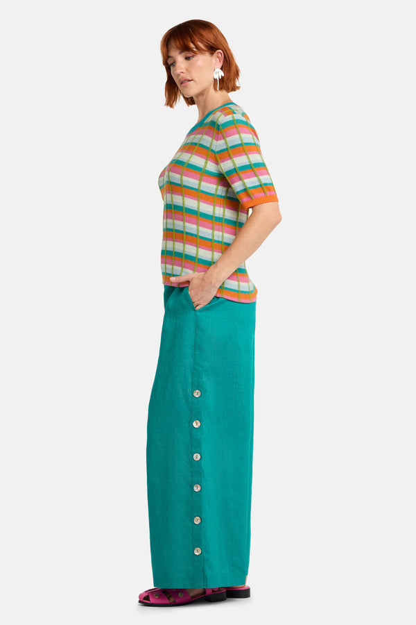 Gorman - So Check Knit Top - check