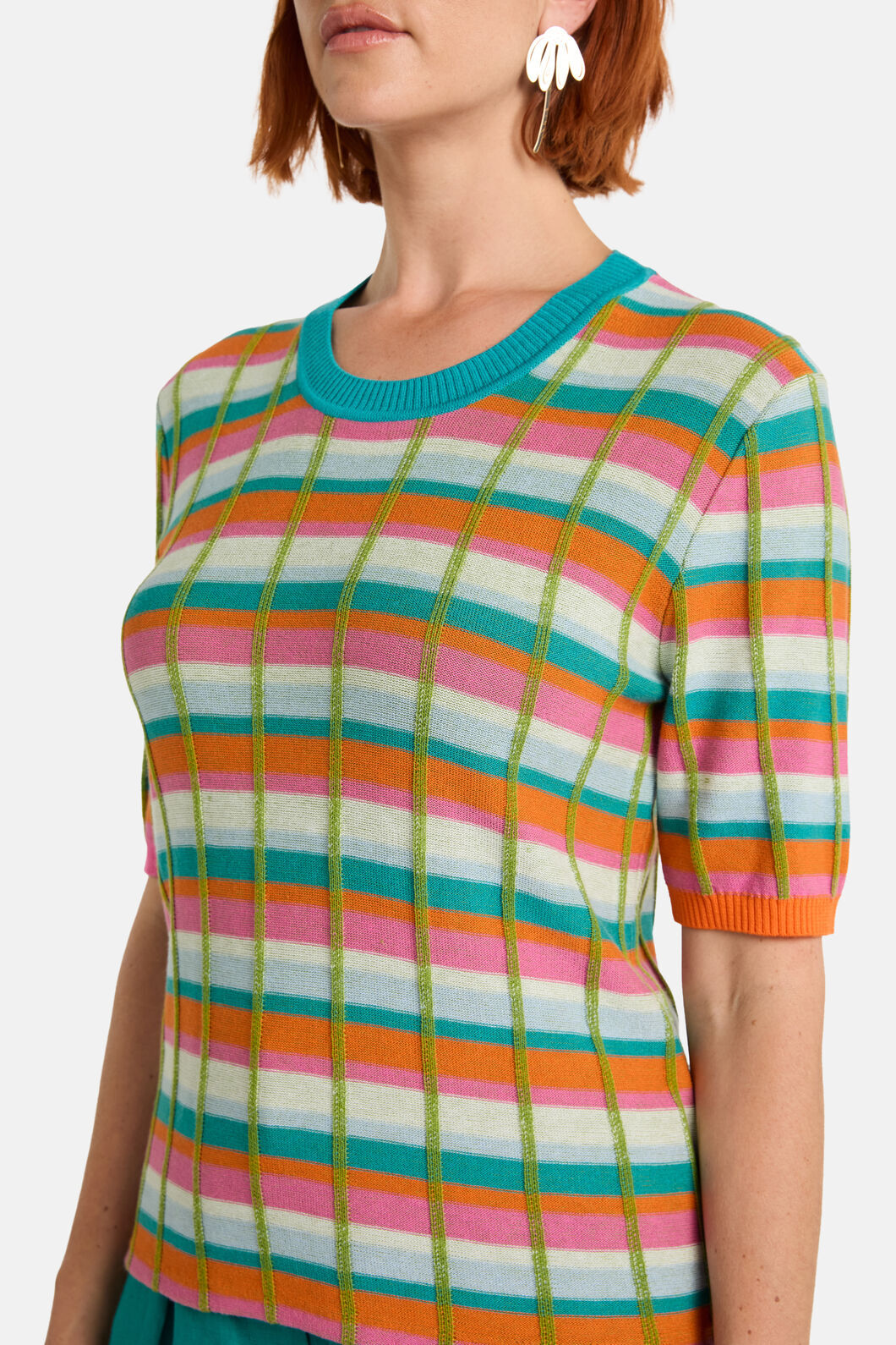 Gorman - So Check Knit Top - check