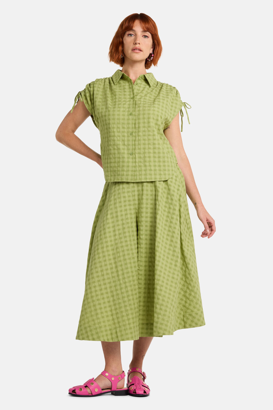 Gorman - Ready Check Cotton Shirt - green