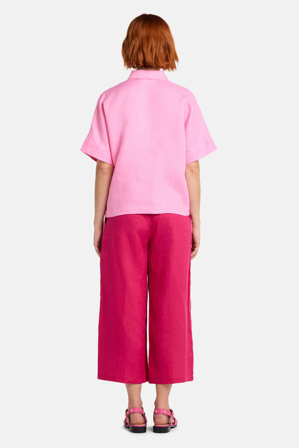 Gorman - Path Your Way Linen Shirt - pink