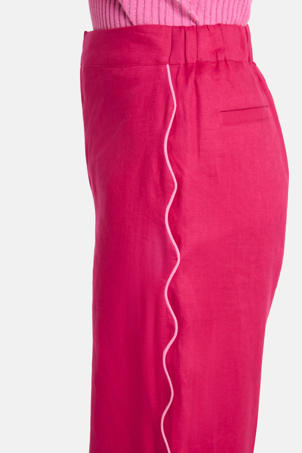 Gorman - Path Your Way Linen Pant - pink