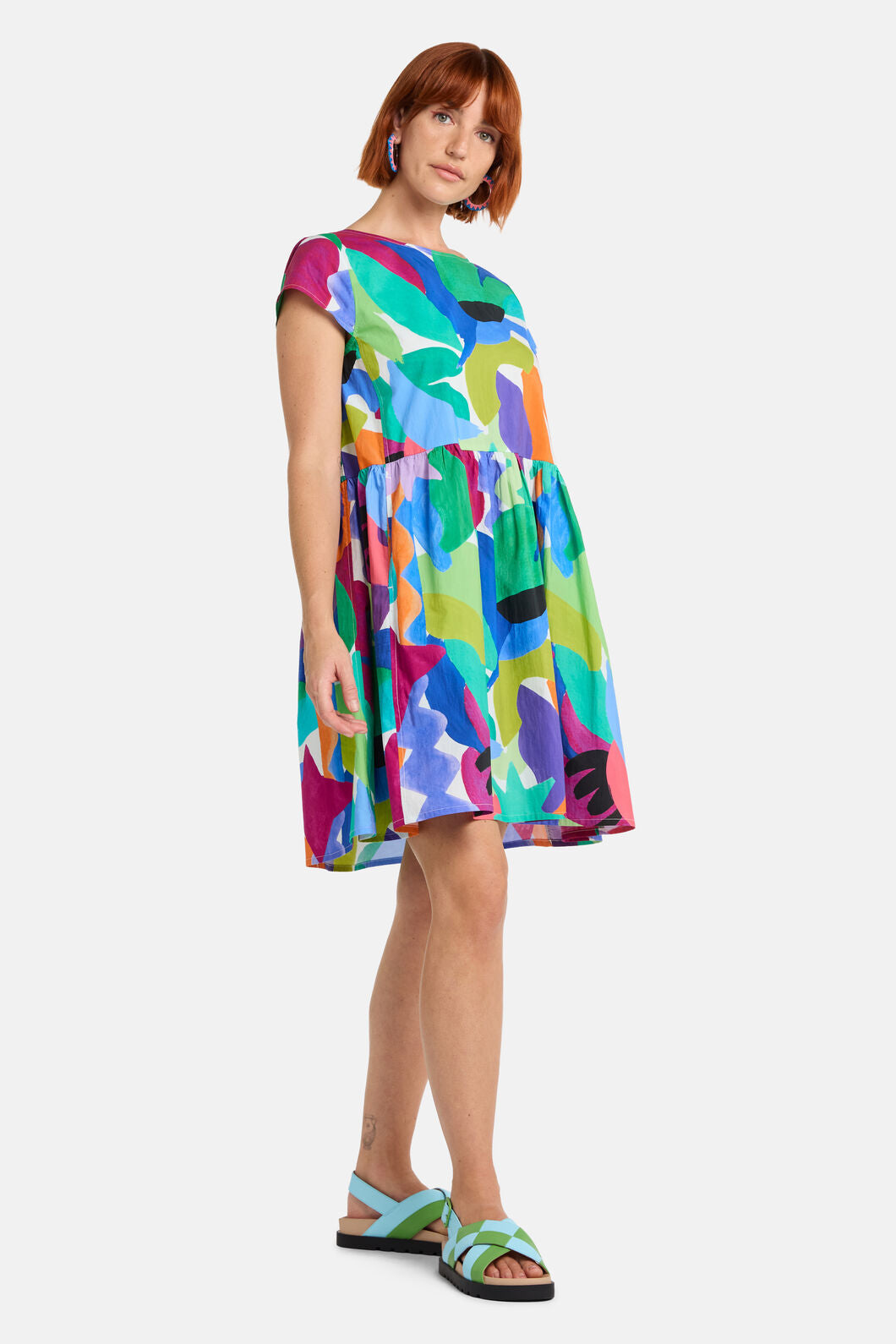 Gorman - Tangled Tropic Beach Dress - print