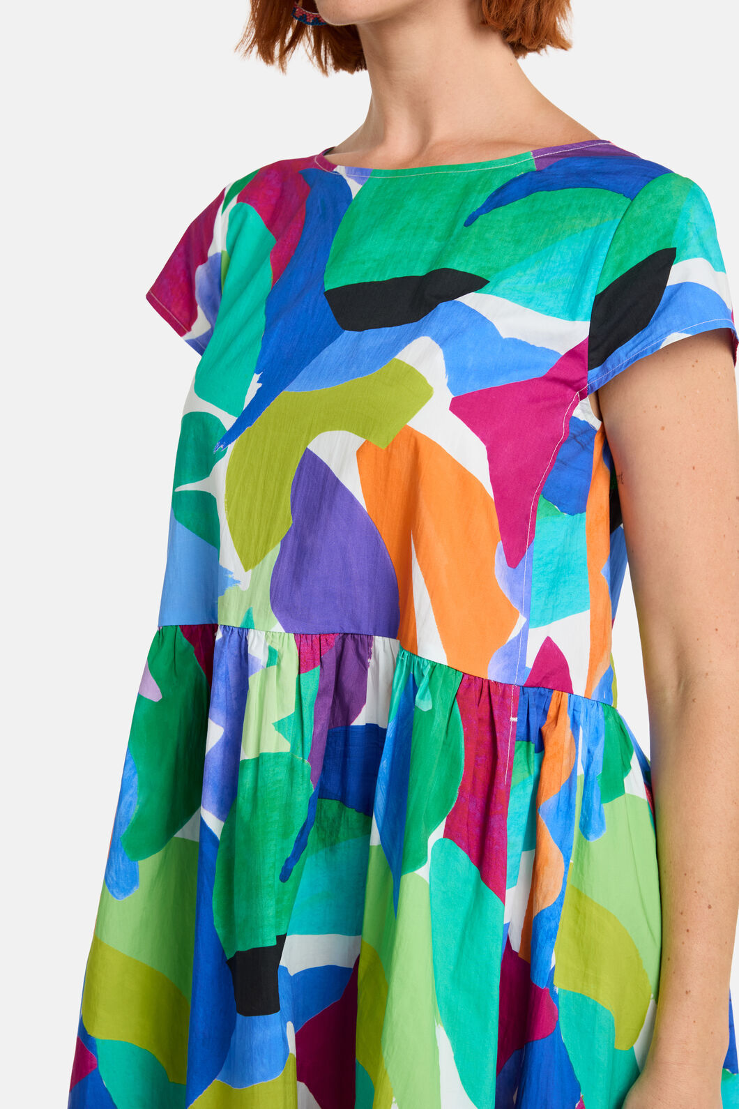 gorman electric blue day dress Heartbeat Print Tee Dress Gorman