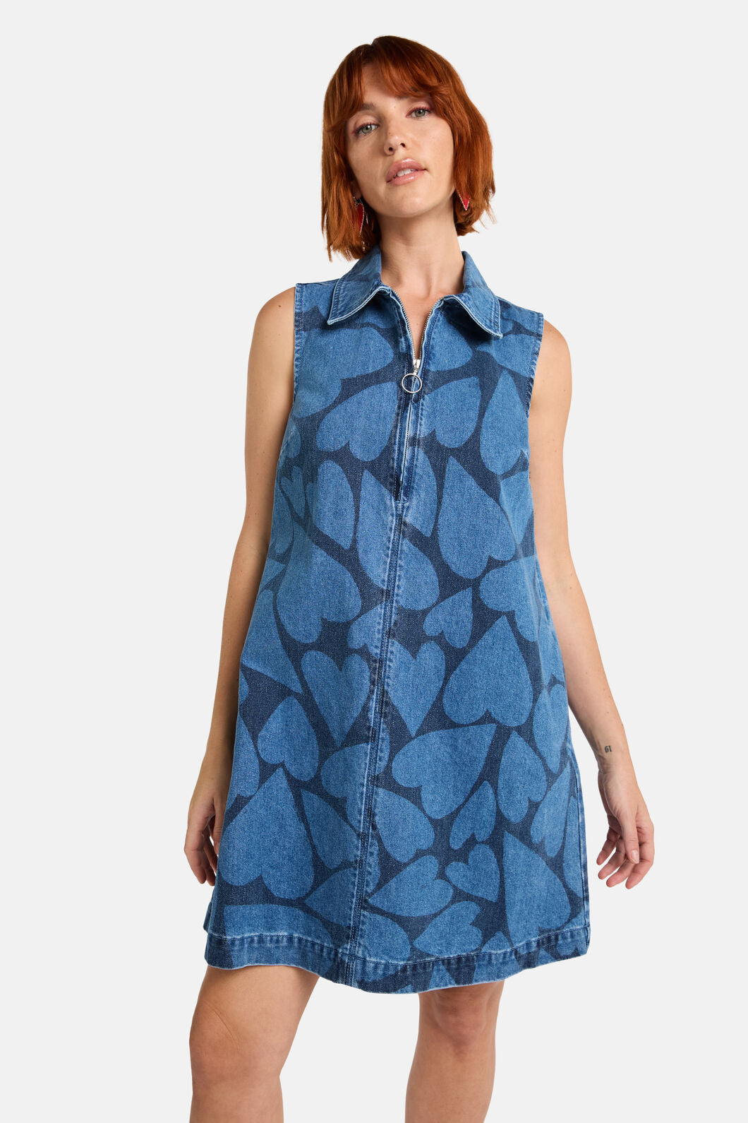 Gorman - Heartbeat Denim Tie Dress - denim