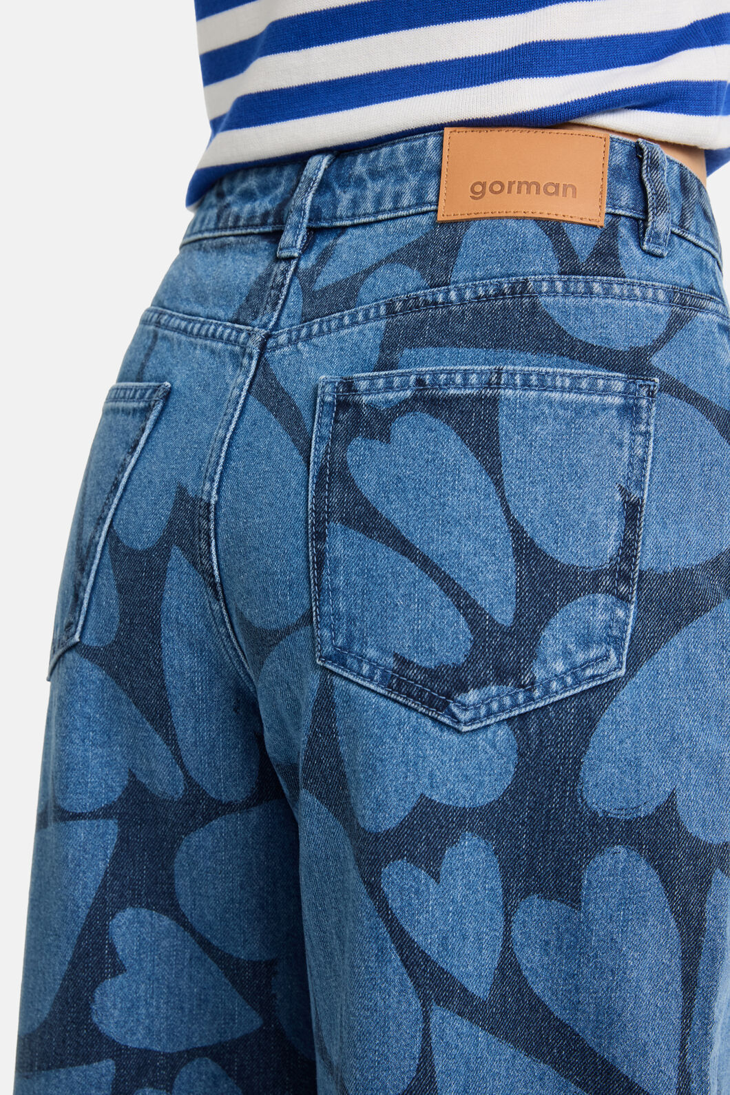 Gorman - Heartbeat Denim Wide Jean - denim