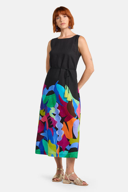 Gorman - Tangled Tropic Placement Dress - print