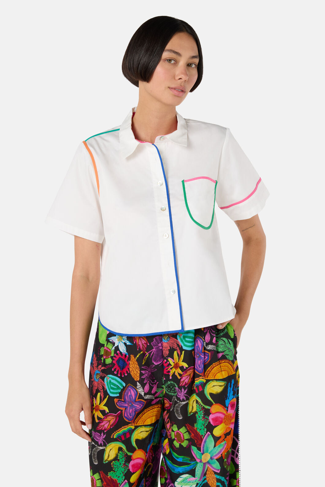 Gorman - Linescape Shirt - white