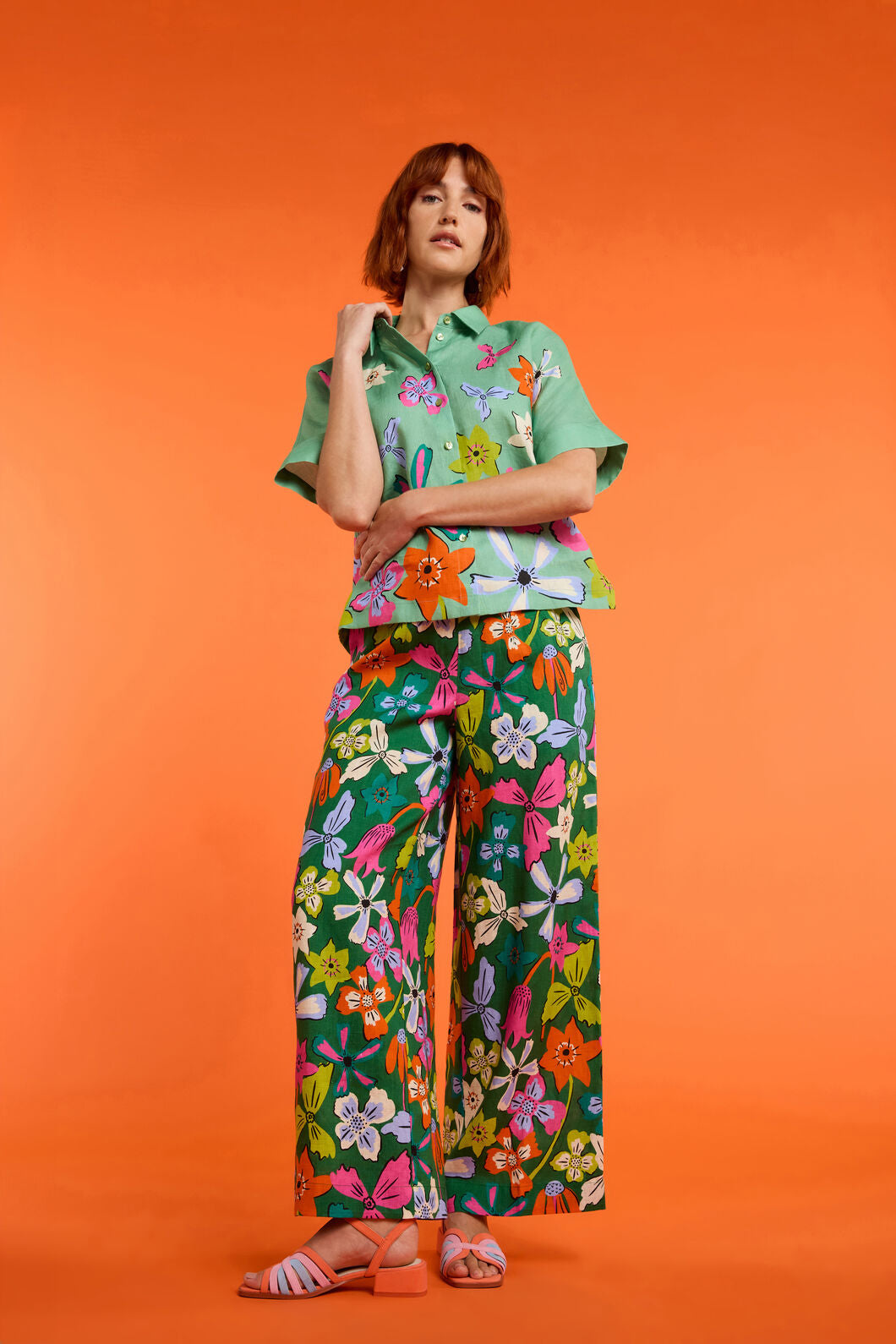 Gorman - Daisy Chain Print Pant - print