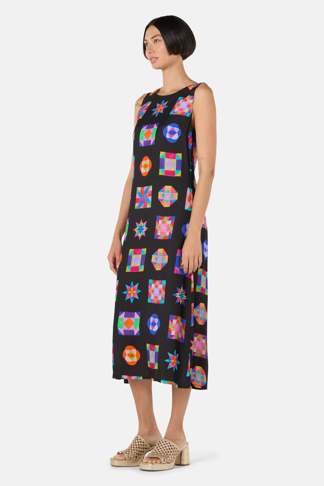 Gorman - Pinwheel Midi Dress - print