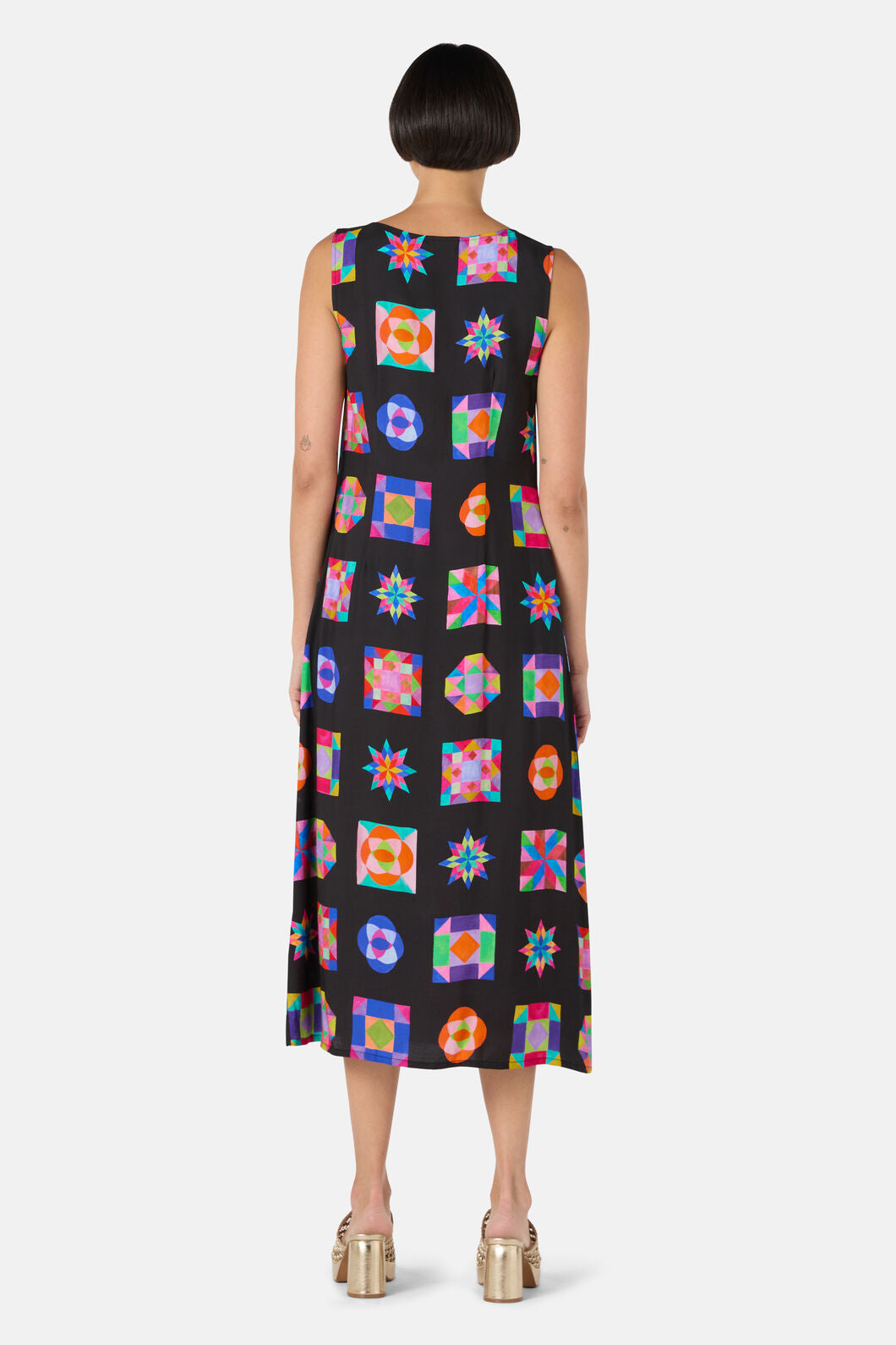 Gorman - Pinwheel Midi Dress - print