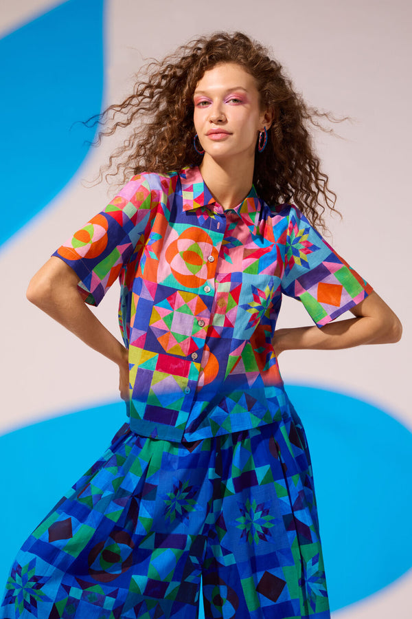 Gorman - Pinwheel Printed Shirt - print