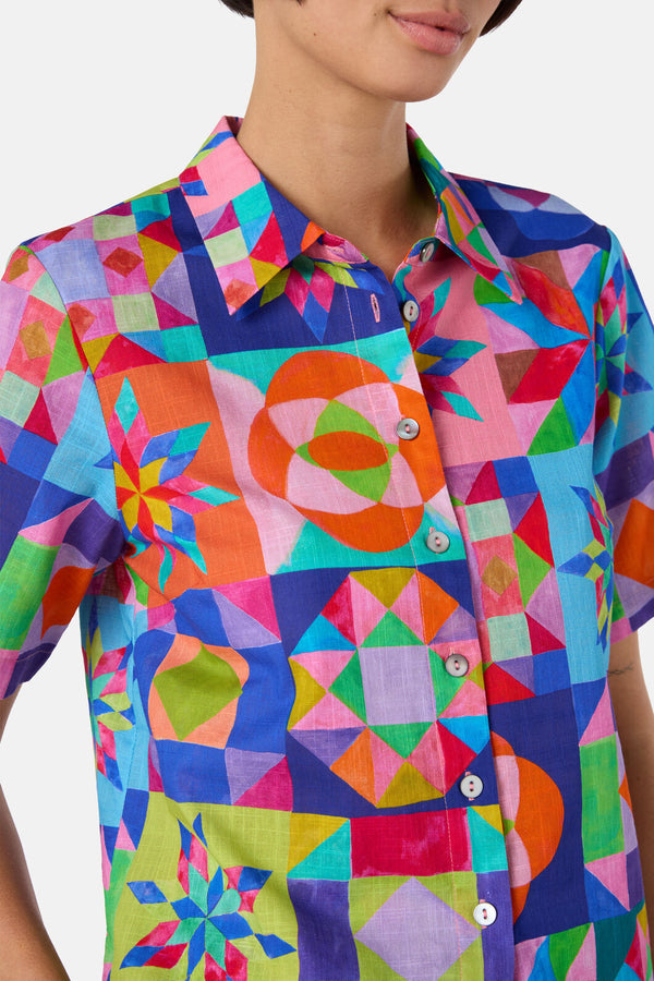 Gorman - Pinwheel Printed Shirt - print