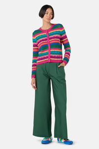 Gorman - Stripetastic Cotton Cardigan - stripe