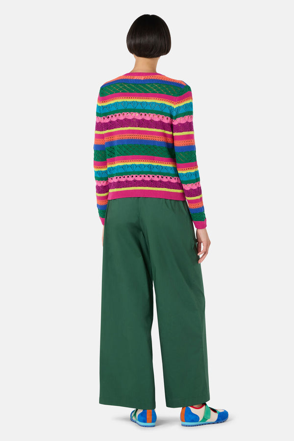 Gorman - Stripetastic Cotton Cardigan - stripe