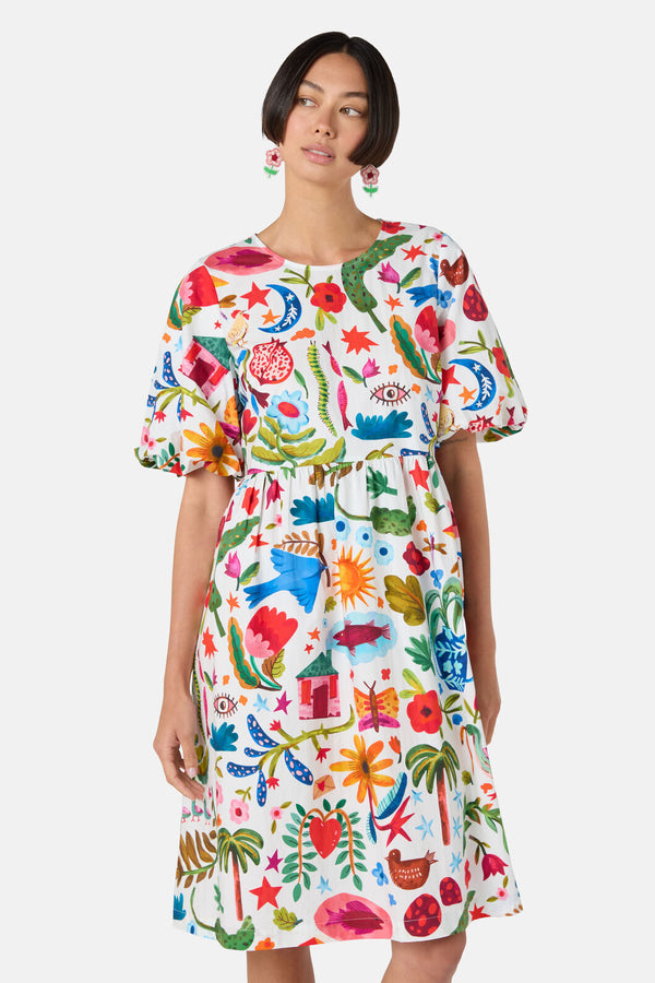 Gorman - Little Things Smock Dress - print