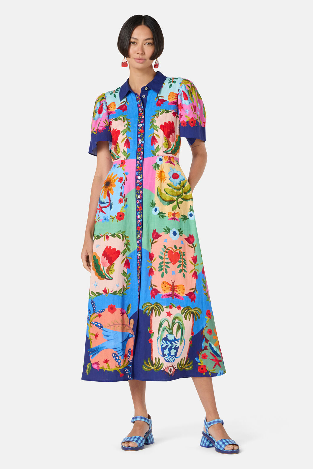 Gorman - LittleThingsPlcementShirtDress - print