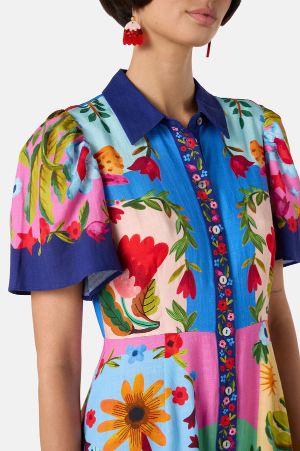 Gorman - LittleThingsPlcementShirtDress - print