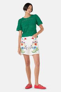 Gorman - Carla Knit Top - green