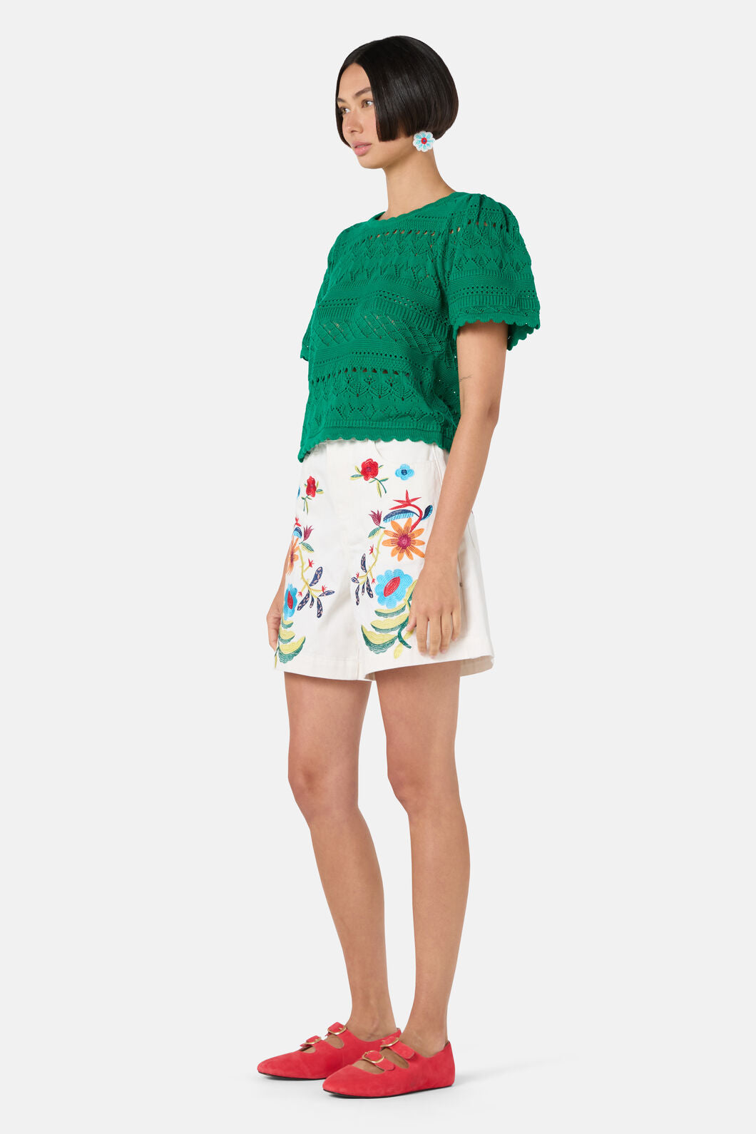 Gorman - Carla Knit Top - green