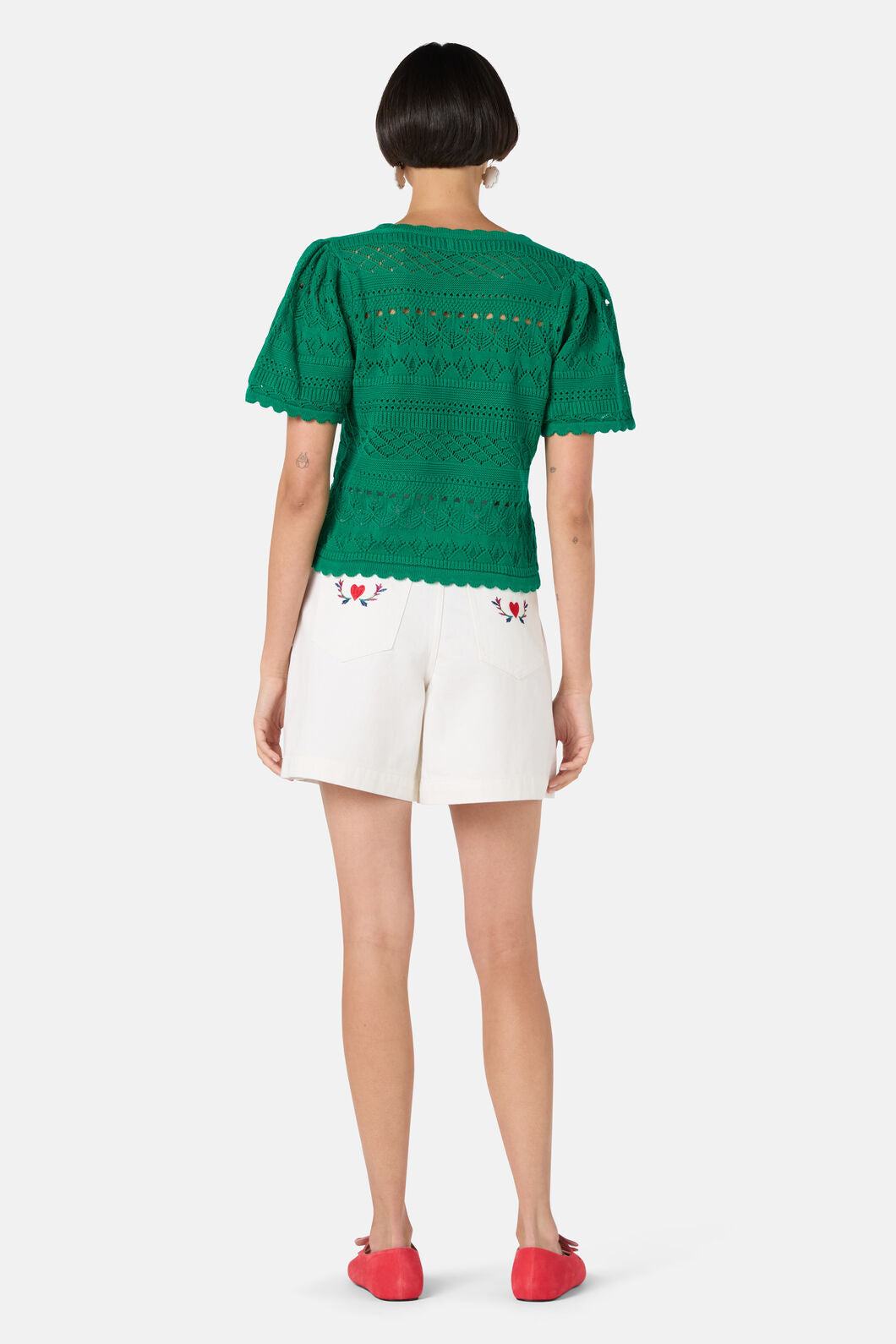 Gorman - Carla Knit Top - green
