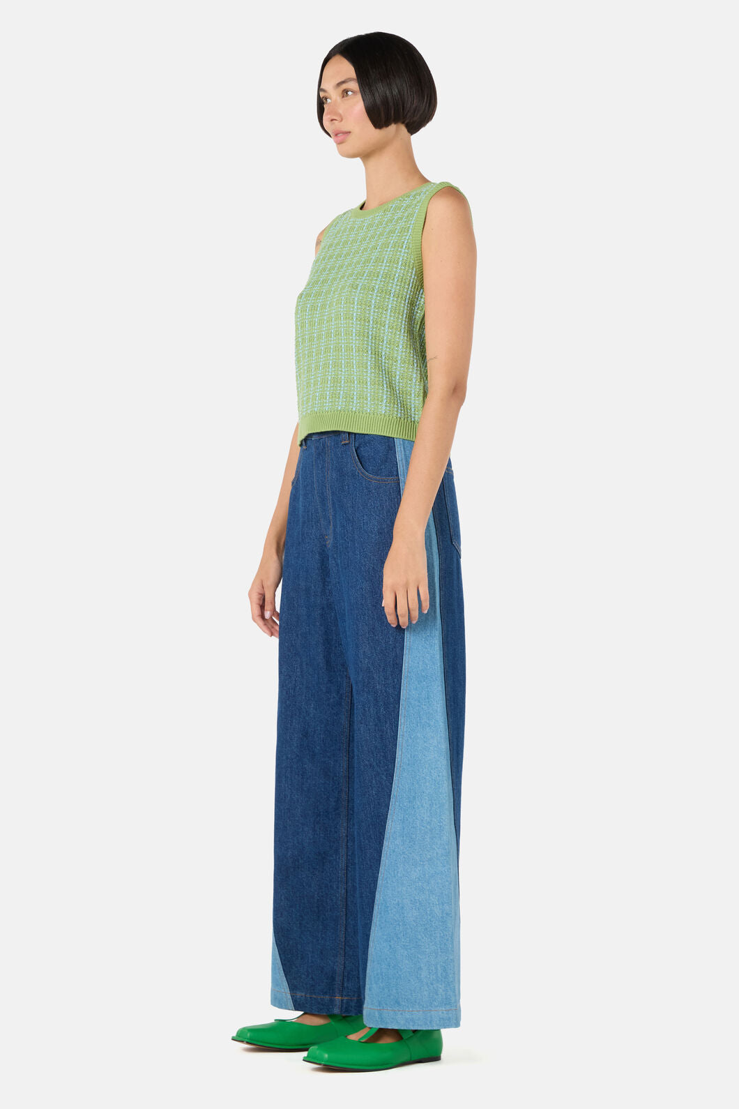 Gorman - At The Garden Knit Tank - green