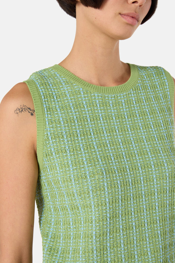 Gorman - At The Garden Knit Tank - green