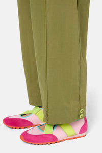 Gorman - Cargo Crinkle Hybrid Pant - khaki