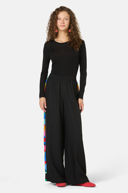 Gorman - Abstract Symphony Relaxed Pant - black