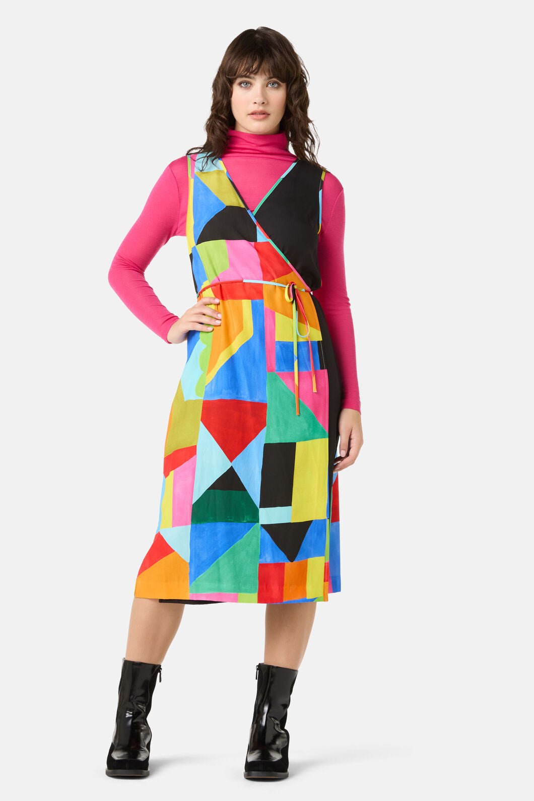Gorman - Abstract Symphony Reversible Dress - print