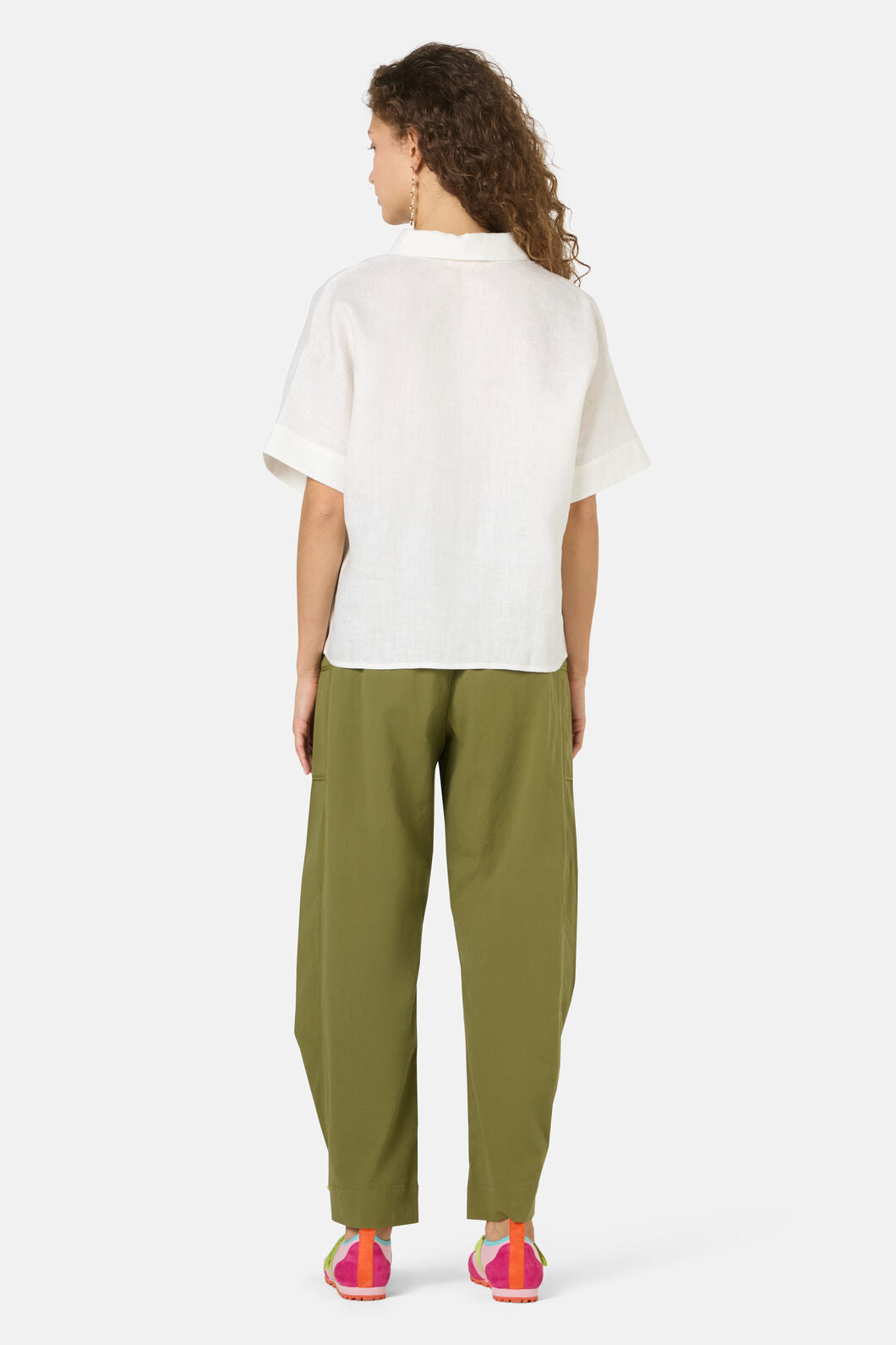 Gorman - Benne Button Plain Shirt - white