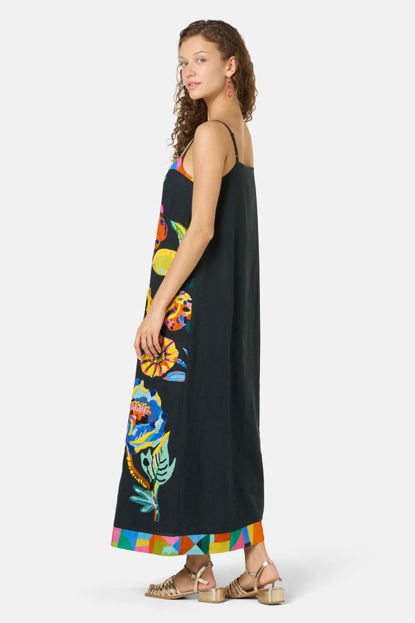 Gorman - Floral Symphony Embroidered Dress - print