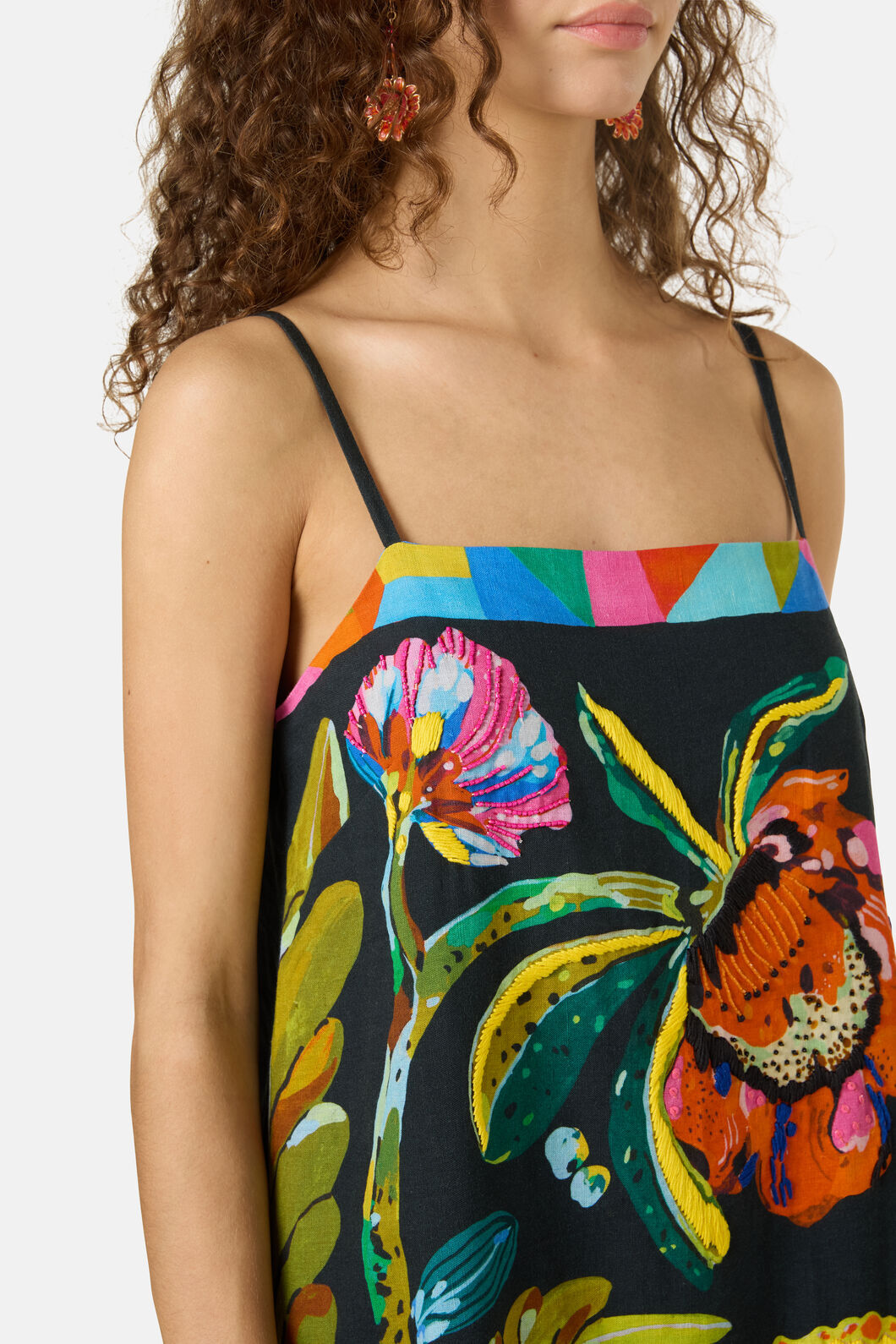Gorman - Floral Symphony Embroidered Dress - print