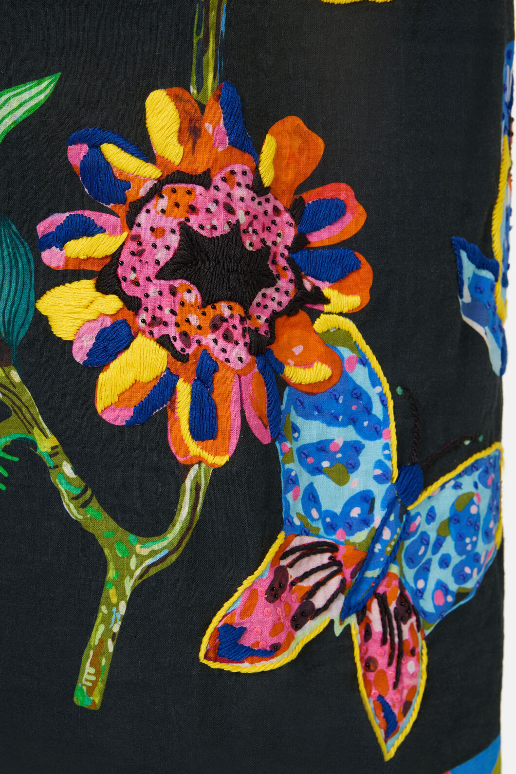 Gorman - Floral Symphony Embroidered Dress - print