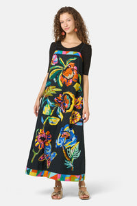 Gorman - Floral Symphony Embroidered Dress - print