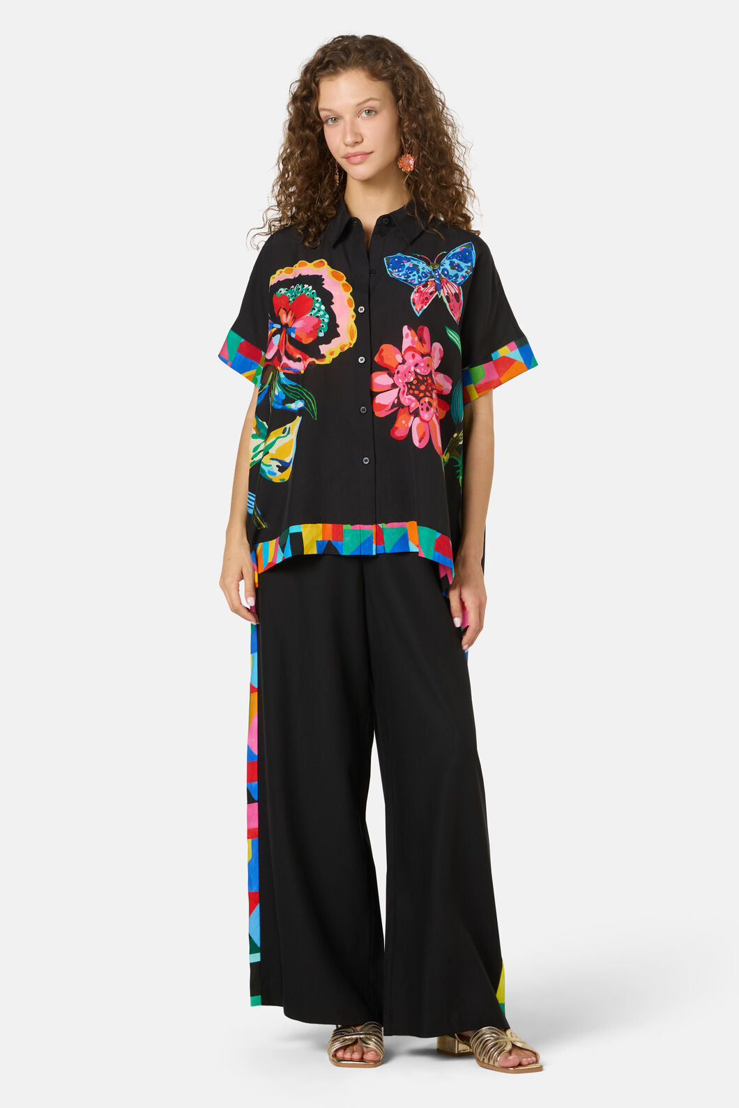 Gorman - Floral Symphony Scarf Shirt - print