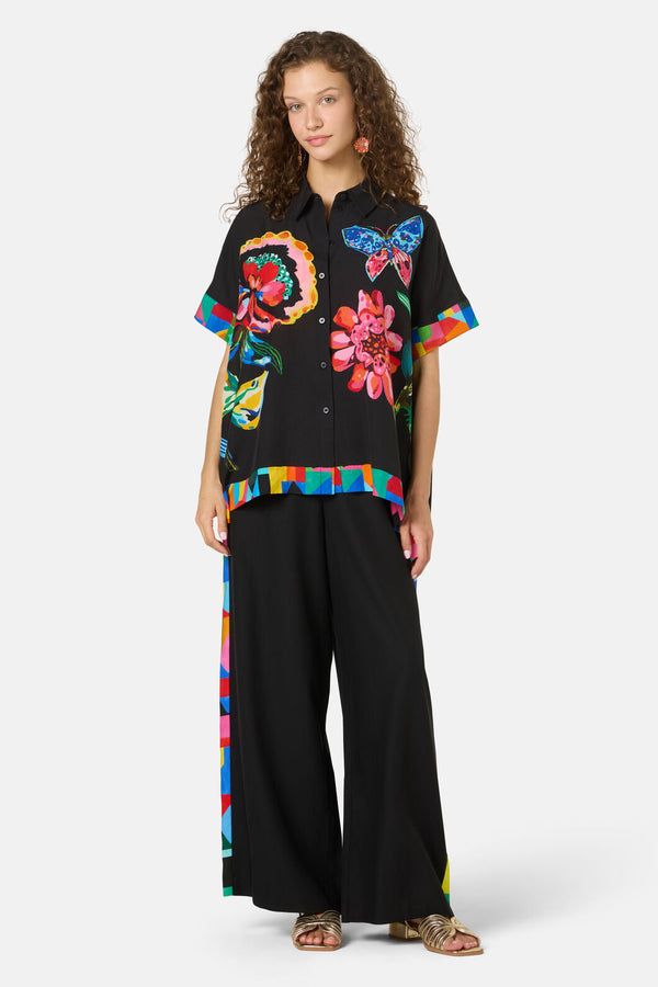 Gorman - Floral Symphony Scarf Shirt - print