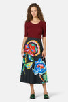 Gorman - Floral Symphony Circle Skirt - print