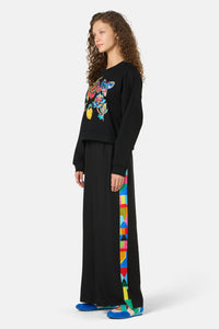 Gorman - Floral Symphony Emb Sweater - black