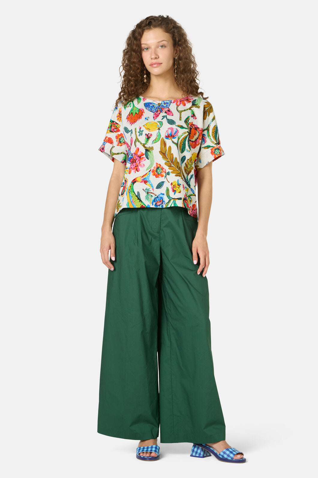 Gorman - Floral Symphony Yardage Tee - print