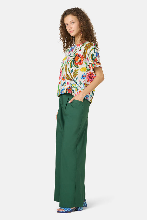 Gorman - Floral Symphony Yardage Tee - print