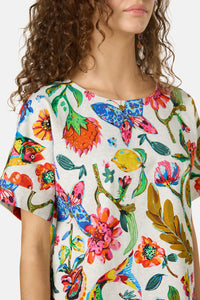 Gorman - Floral Symphony Yardage Tee - print