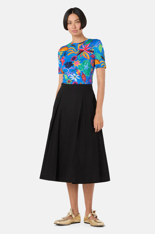 Gorman - Papaya Palm Tee - print