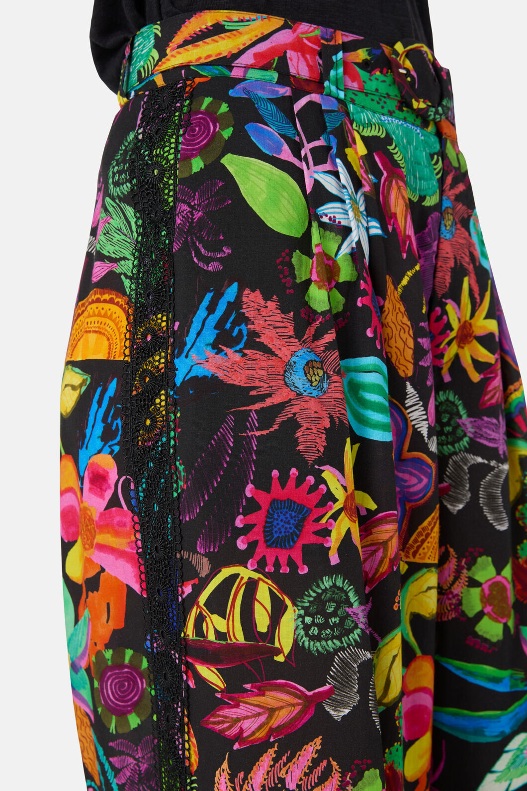 Gorman - Papaya Palm Pant - print