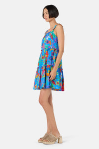 Gorman - Papaya Palm Holiday Dress - print