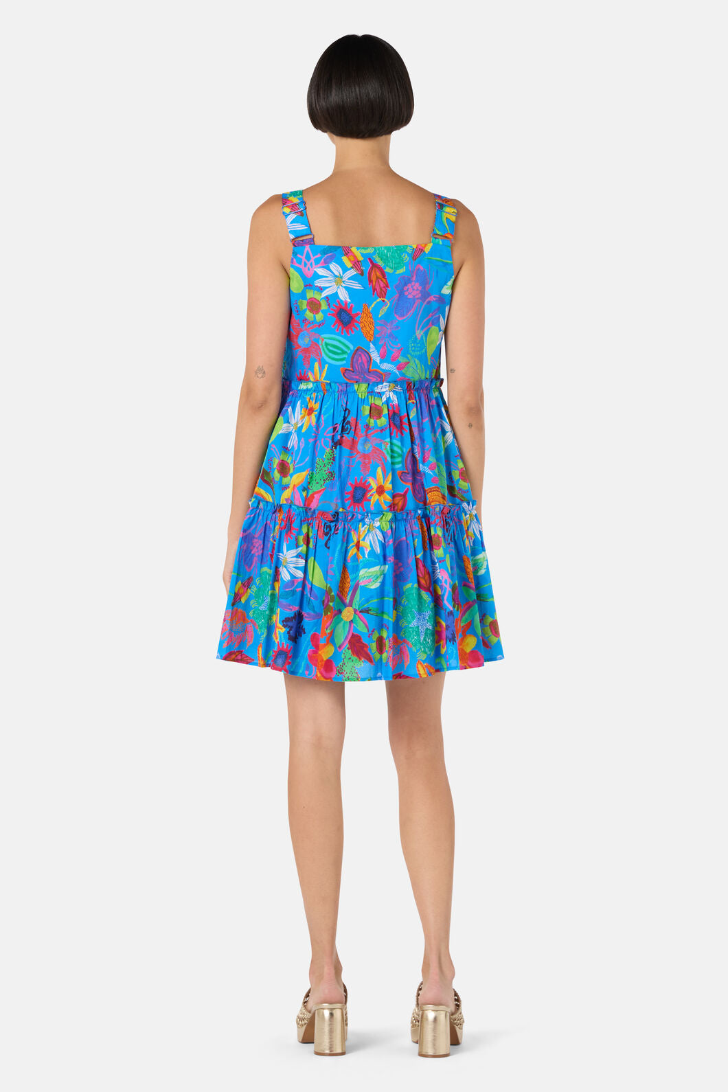 Gorman - Papaya Palm Holiday Dress - print