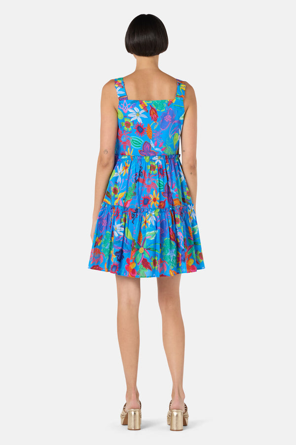 Gorman - Papaya Palm Holiday Dress - print