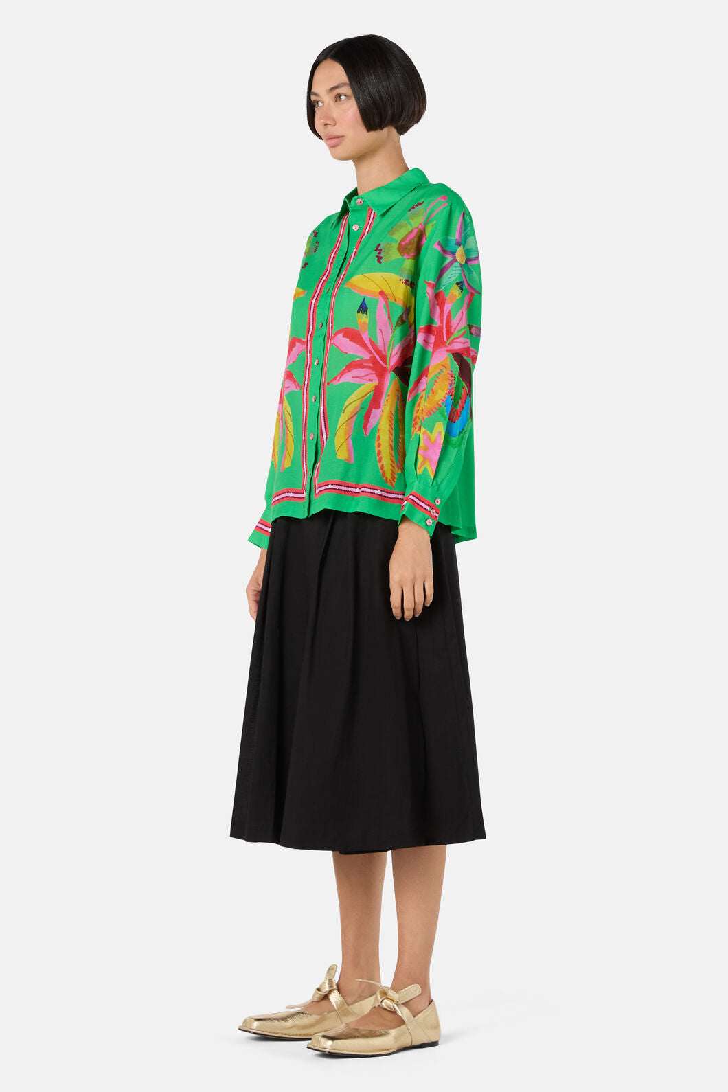 Gorman - Papaya Palm Shirt - print