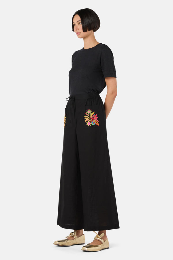 Gorman - Papaya Patch Pant - black